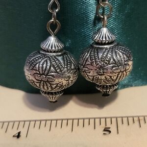 Elegant Silver-Toned Earrings